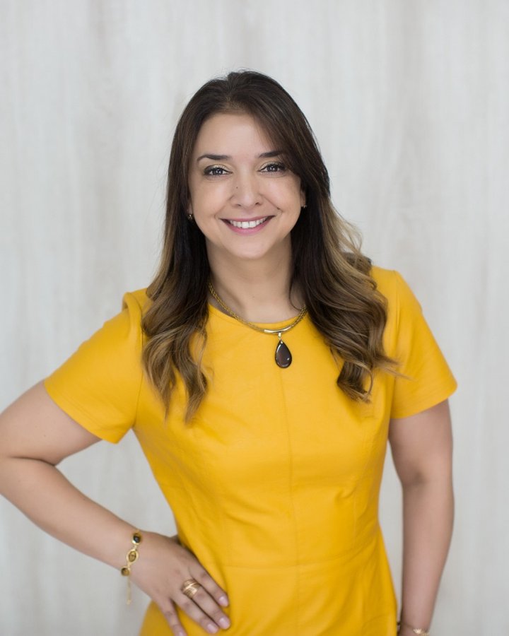 Nádia, fundadora da Líderes à Mesa